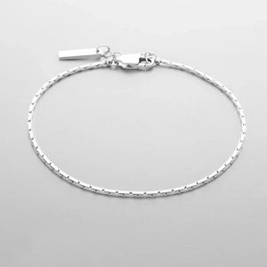Planet Gates YS44938 White Gold / Thickness 1.3MM ELANDIS Men's Stainless steel Waterproof White gold Bracelet Does Not Lose color Jewelry Bracelet Wholesale Direct Marketing