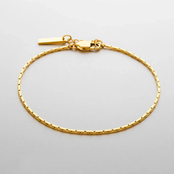 Planet Gates YS44938 White Gold / Thickness 1.3MM ELANDIS Men's Stainless steel Waterproof White gold Bracelet Does Not Lose color Jewelry Bracelet Wholesale Direct Marketing