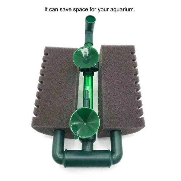 Planet Gates YT-6003 VERSION 01 New Bio Sponge Filter For Aquarium Fish Tank Shrimp Pond Air Pump Biochemical Filtration Noiseless Foam Aquarium Accessories