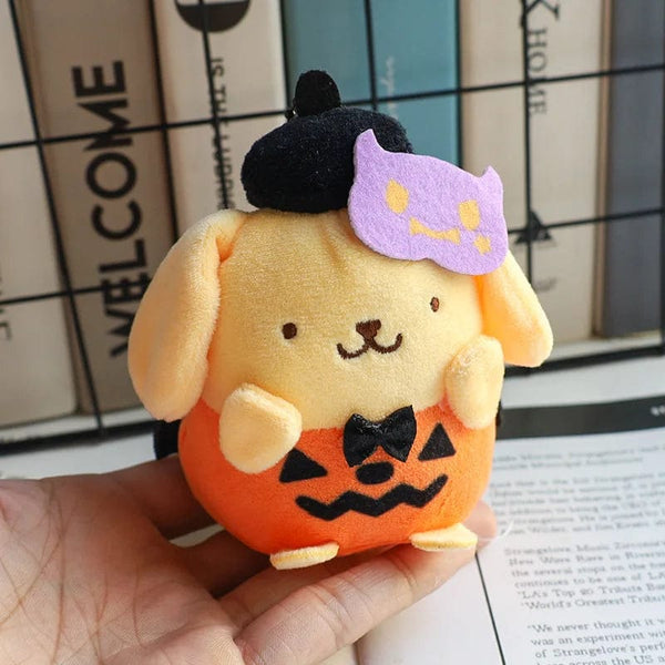 Planet Gates yuguigou Hellokitty Halloween Doll Cinnamoroll Kuromi Kawaii Ghost Plush Toy Key Pendant Bag Accessories Birthday Gifts Halloween Toys