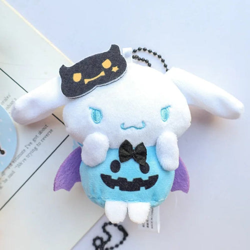 Planet Gates yuguigou Hellokitty Halloween Doll Cinnamoroll Kuromi Kawaii Ghost Plush Toy Key Pendant Bag Accessories Birthday Gifts Halloween Toys