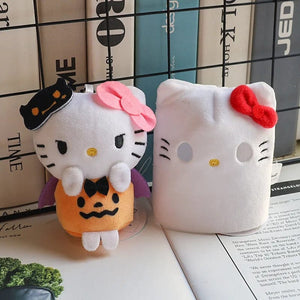 Planet Gates yuguigou Hellokitty Halloween Doll Cinnamoroll Kuromi Kawaii Ghost Plush Toy Key Pendant Bag Accessories Birthday Gifts Halloween Toys