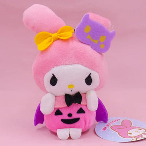 Planet Gates yuguigou Hellokitty Halloween Doll Cinnamoroll Kuromi Kawaii Ghost Plush Toy Key Pendant Bag Accessories Birthday Gifts Halloween Toys