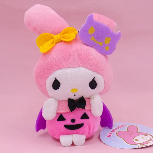 Planet Gates yuguigou Hellokitty Halloween Doll Cinnamoroll Kuromi Kawaii Ghost Plush Toy Key Pendant Bag Accessories Birthday Gifts Halloween Toys