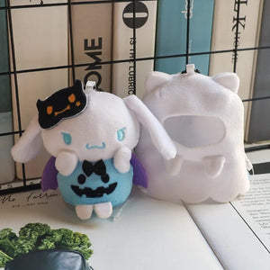 Planet Gates yuguigou Hellokitty Halloween Doll Cinnamoroll Kuromi Kawaii Ghost Plush Toy Key Pendant Bag Accessories Birthday Gifts Halloween Toys