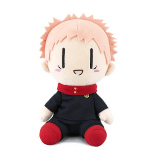 Planet Gates Yuji Itadori / 23cm Anime Jujutsu Kaisen Plush Toy Yuji Itadori Gojo Satoru Fushiguro Megumi Inumaki Toge Stuffed Toys Birthday Gift (23cm)