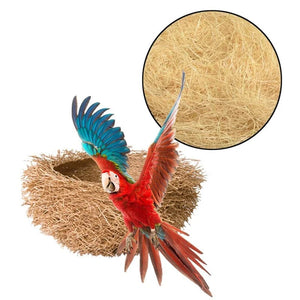 Planet Gates YW 1 Pack 30g Jute Nesting Material Nest / Fibre Aviary Birds Canaries Finches Nest Filled Grass Bird Cage Accessories Decoration
