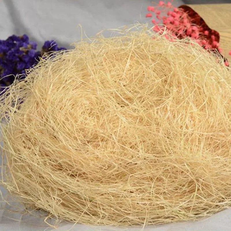 Planet Gates YW 1 Pack 30g Jute Nesting Material Nest / Fibre Aviary Birds Canaries Finches Nest Filled Grass Bird Cage Accessories Decoration
