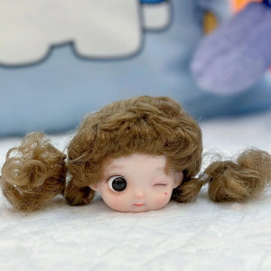Planet Gates YY-1 New 16cm Cute Doll's Head 1/8 Bjd Multi Joints Movable Body Accessories 3D Eyes Baby Princess Head