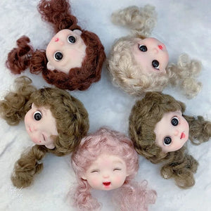 Planet Gates YY-1 New 16cm Cute Doll's Head 1/8 Bjd Multi Joints Movable Body Accessories 3D Eyes Baby Princess Head
