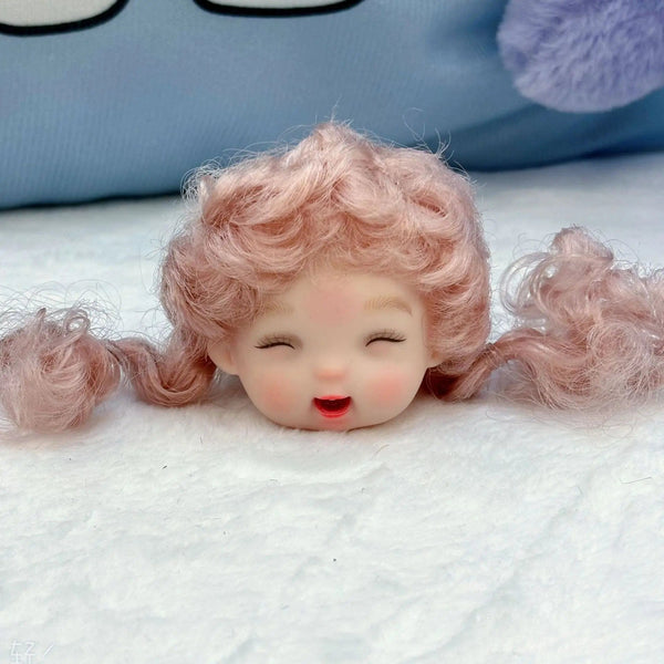 Planet Gates YY-1 New 16cm Cute Doll's Head 1/8 Bjd Multi Joints Movable Body Accessories 3D Eyes Baby Princess Head