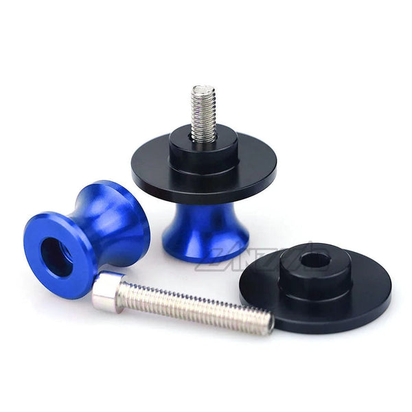 Planet Gates YZF Motorcycle Swingarm Spools M6 Stand Screws CNC Aluminum Motorcycle Accessories for Yamaha YZF R3 R25 R6 R1 2013-2019