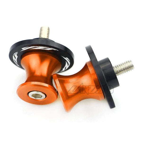 Planet Gates YZF Motorcycle Swingarm Spools M6 Stand Screws CNC Aluminum Motorcycle Accessories for Yamaha YZF R3 R25 R6 R1 2013-2019