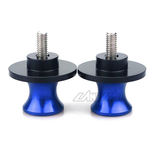 Planet Gates YZF Motorcycle Swingarm Spools M6 Stand Screws CNC Aluminum Motorcycle Accessories for Yamaha YZF R3 R25 R6 R1 2013-2019