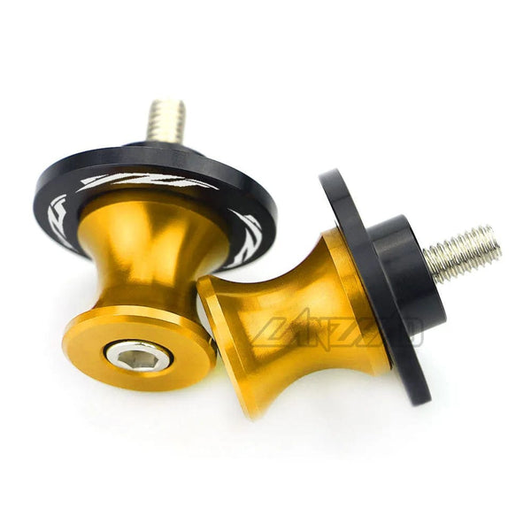 Planet Gates YZF Motorcycle Swingarm Spools M6 Stand Screws CNC Aluminum Motorcycle Accessories for Yamaha YZF R3 R25 R6 R1 2013-2019