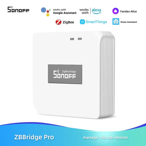 Planet Gates ZB Bridge Pro / CHINA SONOFF ZB Bridge-P ZigBee Pro Zigbee 3.0&Wi-Fi Dual-protocol Gateway Hub Support Remote Control ZigBee And Wi-Fi Devices OnAlexa