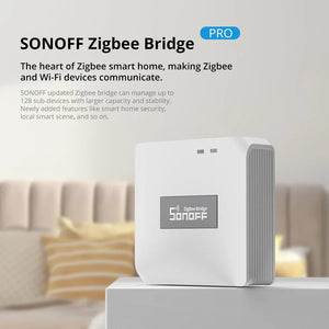 Planet Gates ZB Bridge Pro / CHINA SONOFF ZB Bridge-P ZigBee Pro Zigbee 3.0&Wi-Fi Dual-protocol Gateway Hub Support Remote Control ZigBee And Wi-Fi Devices OnAlexa
