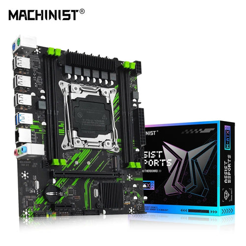 Planet Gates ZB-GB-X99 PR9 MACHINIST X99 Motherboard X99 PR9 Support LGA 2011-3 Intel Xeon E5 V3&V4 CPU DDR4 RAM SATA/NVME M.2 Slot