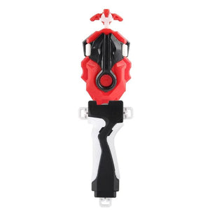 Planet Gates ZB184B Red and Black 2023 New Battle Beyblade Two-way Cable Launcher Turn Left And Right Spinning Top Toys Boys Game Burst Spinning Top Gifts For Kid
