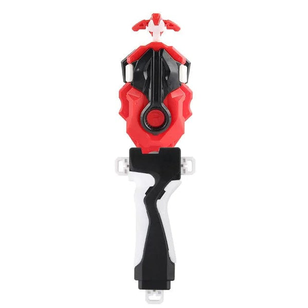 Planet Gates ZB184B Red and Black 2023 New Battle Beyblade Two-way Cable Launcher Turn Left And Right Spinning Top Toys Boys Game Burst Spinning Top Gifts For Kid