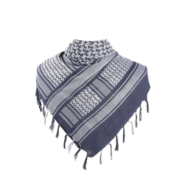 Planet Gates ZBL / One Size Military Arab Keffiyeh Shemagh Scarf Cotton Winter Shawl Neck Warmer Cover Head Wrap Windproof Tactical Camping Scarf Men Women