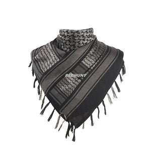 Planet Gates ZBL / One Size Military Arab Keffiyeh Shemagh Scarf Cotton Winter Shawl Neck Warmer Cover Head Wrap Windproof Tactical Camping Scarf Men Women
