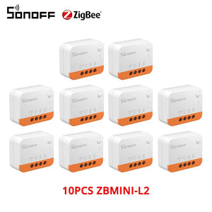 Planet Gates ZBMINIL2 with Card / Russian Federation 1/3/5PCS Itead SONOFF ZBMINI-L2 Zigbee DIY Smart Switch Module No Neutral Wire Required 2 Way Control For Smart Home Automation