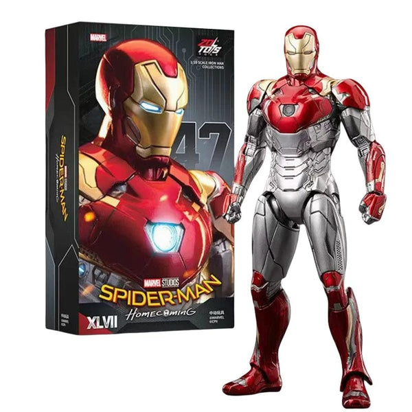 Planet Gates ZD MK4 ZD Toys Iron Man Series Joint Movable MK1 MK2 MK3 MK4 MK5 MK6 MK7 MK42 MK43 MK50 Movie Action Figure 7 Inches Mark Dolls