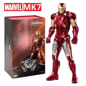 Planet Gates ZD MK4 ZD Toys Iron Man Series Joint Movable MK1 MK2 MK3 MK4 MK5 MK6 MK7 MK42 MK43 MK50 Movie Action Figure 7 Inches Mark Dolls