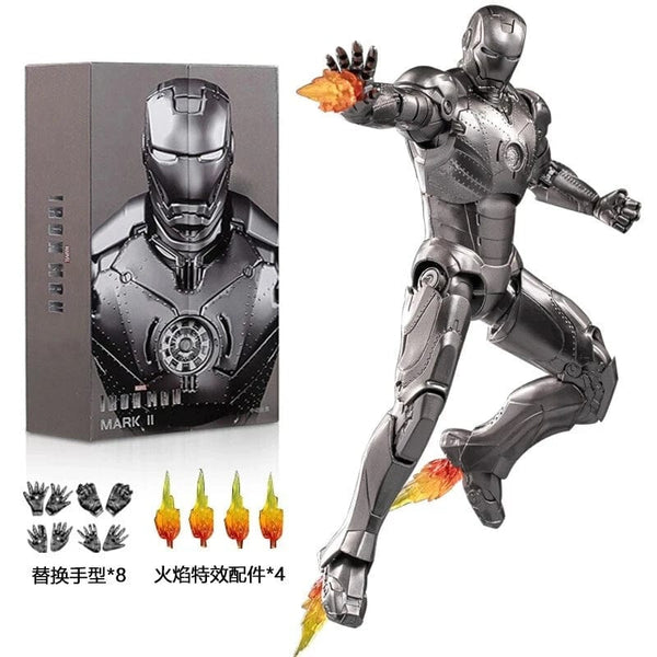 Planet Gates ZD MK4 ZD Toys Iron Man Series Joint Movable MK1 MK2 MK3 MK4 MK5 MK6 MK7 MK42 MK43 MK50 Movie Action Figure 7 Inches Mark Dolls