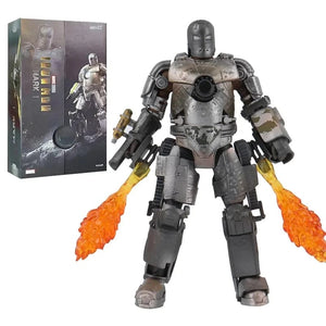 Planet Gates ZD MK4 ZD Toys Iron Man Series Joint Movable MK1 MK2 MK3 MK4 MK5 MK6 MK7 MK42 MK43 MK50 Movie Action Figure 7 Inches Mark Dolls