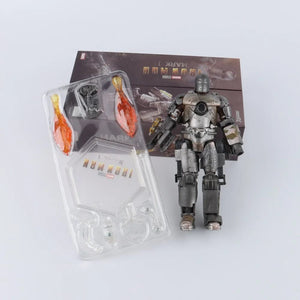 Planet Gates ZD MK4 ZD Toys Iron Man Series Joint Movable MK1 MK2 MK3 MK4 MK5 MK6 MK7 MK42 MK43 MK50 Movie Action Figure 7 Inches Mark Dolls
