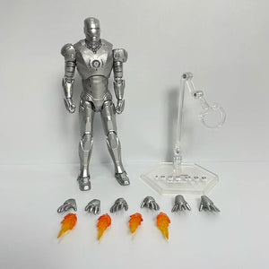 Planet Gates ZD MK4 ZD Toys Iron Man Series Joint Movable MK1 MK2 MK3 MK4 MK5 MK6 MK7 MK42 MK43 MK50 Movie Action Figure 7 Inches Mark Dolls