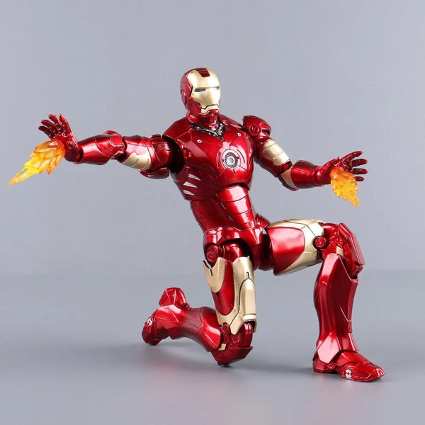 Planet Gates ZD MK4 ZD Toys Iron Man Series Joint Movable MK1 MK2 MK3 MK4 MK5 MK6 MK7 MK42 MK43 MK50 Movie Action Figure 7 Inches Mark Dolls