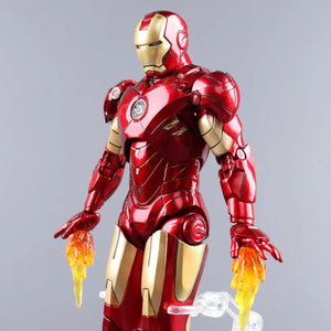 Planet Gates ZD MK4 ZD Toys Iron Man Series Joint Movable MK1 MK2 MK3 MK4 MK5 MK6 MK7 MK42 MK43 MK50 Movie Action Figure 7 Inches Mark Dolls