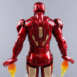 Planet Gates ZD MK4 ZD Toys Iron Man Series Joint Movable MK1 MK2 MK3 MK4 MK5 MK6 MK7 MK42 MK43 MK50 Movie Action Figure 7 Inches Mark Dolls
