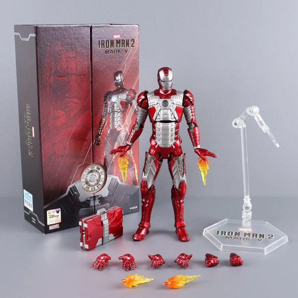 Planet Gates ZD MK4 ZD Toys Iron Man Series Joint Movable MK1 MK2 MK3 MK4 MK5 MK6 MK7 MK42 MK43 MK50 Movie Action Figure 7 Inches Mark Dolls