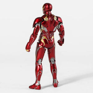 Planet Gates ZD MK4 ZD Toys Iron Man Series Joint Movable MK1 MK2 MK3 MK4 MK5 MK6 MK7 MK42 MK43 MK50 Movie Action Figure 7 Inches Mark Dolls
