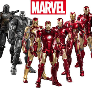 Planet Gates ZD MK47 ZD Toys Iron Man Series Joint Movable MK1 MK2 MK3 MK4 MK5 MK6 MK7 MK42 MK43 MK50 Movie Action Figure 7 Inches Mark Dolls