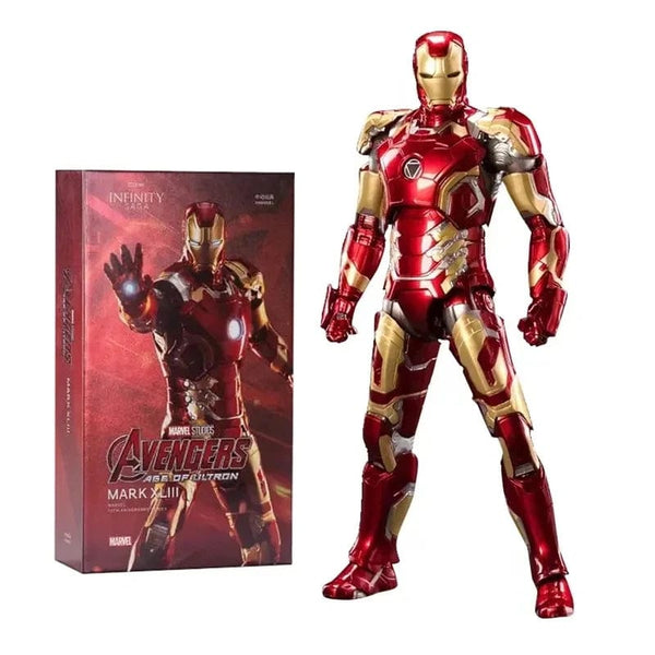 Planet Gates ZD MK47 ZD Toys Iron Man Series Joint Movable MK1 MK2 MK3 MK4 MK5 MK6 MK7 MK42 MK43 MK50 Movie Action Figure 7 Inches Mark Dolls