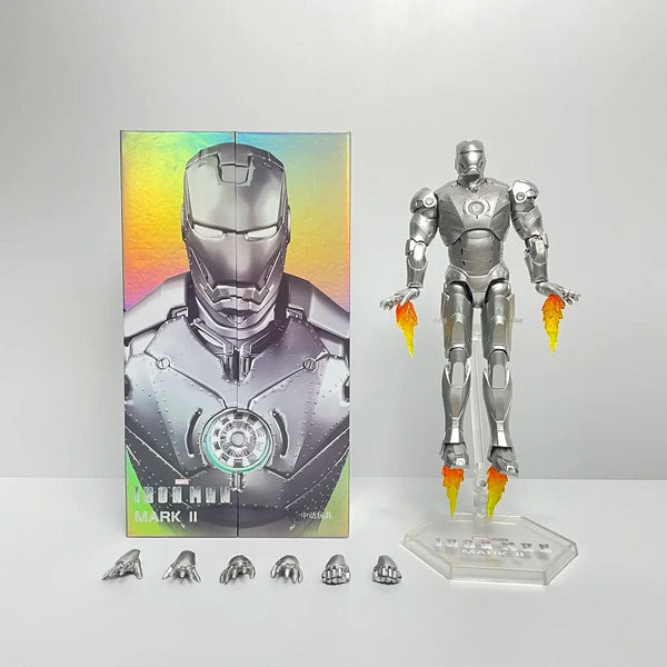Planet Gates ZD MK47 ZD Toys Iron Man Series Joint Movable MK1 MK2 MK3 MK4 MK5 MK6 MK7 MK42 MK43 MK50 Movie Action Figure 7 Inches Mark Dolls