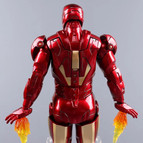Planet Gates ZD MK47 ZD Toys Iron Man Series Joint Movable MK1 MK2 MK3 MK4 MK5 MK6 MK7 MK42 MK43 MK50 Movie Action Figure 7 Inches Mark Dolls
