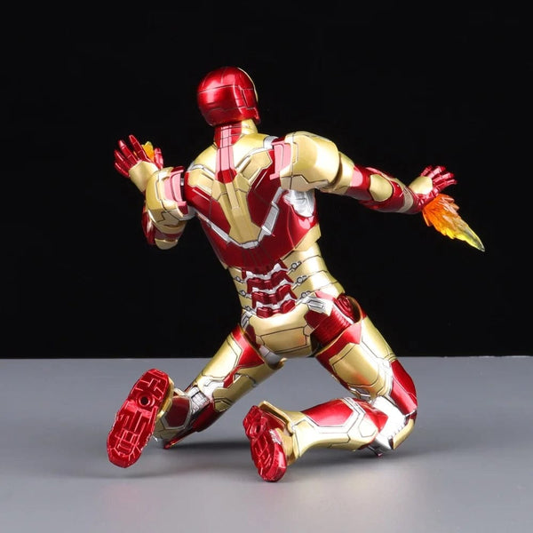 Planet Gates ZD MK47 ZD Toys Iron Man Series Joint Movable MK1 MK2 MK3 MK4 MK5 MK6 MK7 MK42 MK43 MK50 Movie Action Figure 7 Inches Mark Dolls