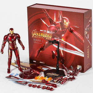 Planet Gates ZD MK47 ZD Toys Iron Man Series Joint Movable MK1 MK2 MK3 MK4 MK5 MK6 MK7 MK42 MK43 MK50 Movie Action Figure 7 Inches Mark Dolls