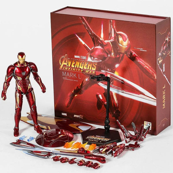 Planet Gates ZD MK47 ZD Toys Iron Man Series Joint Movable MK1 MK2 MK3 MK4 MK5 MK6 MK7 MK42 MK43 MK50 Movie Action Figure 7 Inches Mark Dolls