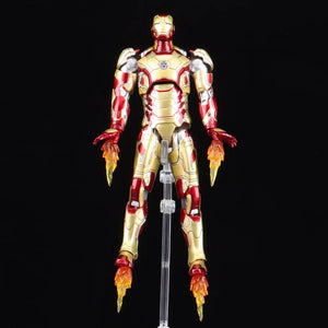 Planet Gates ZD MK47 ZD Toys Iron Man Series Joint Movable MK1 MK2 MK3 MK4 MK5 MK6 MK7 MK42 MK43 MK50 Movie Action Figure 7 Inches Mark Dolls