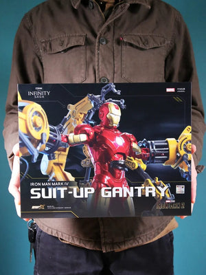 Planet Gates Zd Toys Suit Up Gantry With MK4 iron man Gantry Original 1/10 Tony Stark Model Action Figure Collectible Toy Gift For Kid