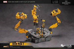 Planet Gates Zd Toys Suit Up Gantry With MK4 iron man Gantry Original 1/10 Tony Stark Model Action Figure Collectible Toy Gift For Kid