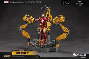 Planet Gates Zd Toys Suit Up Gantry With MK4 iron man Gantry Original 1/10 Tony Stark Model Action Figure Collectible Toy Gift For Kid