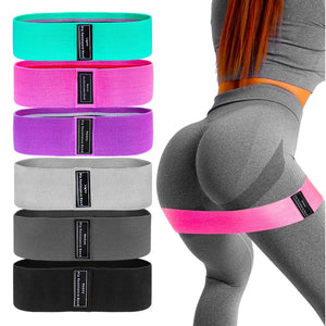 Planet Gates ZD03 Fabric Resistance Hip Booty Bands Glute Thigh Elastic Workout Bands Squat Circle Stretch Fitness Strips Loops Yoga Gym Equipment